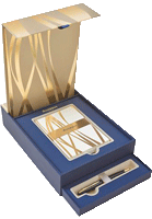 1937585_box Waterman Комплектующие Подарочная коробка прямоугольная  с записной книжкой, блокнотом
