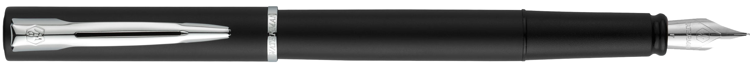 2068196 Waterman Graduate Перьевая ручка   ALLURE, цвет: черный, перо: F