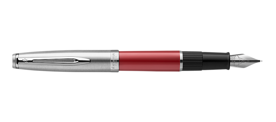 2157260, 2100404, 2157411 Waterman Embleme Перьевая ручка  RED CT перо тонко (F) в подарочной коробке