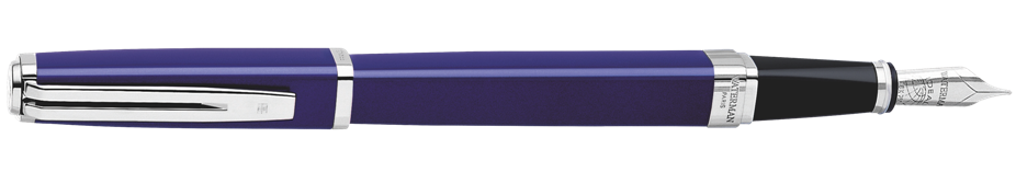 S0637100, S0637090 Waterman Exception Перьевая ручка, цвет: Slim Blue ST, перо: M (FM)