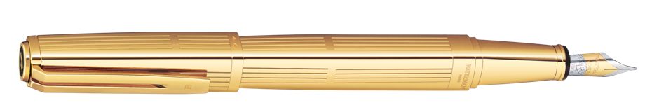 S0728990, S0729000 Waterman Exception Перьевая ручка   Solid Gold, цвет: Gold (золото),  перо: M, перо: золото 18К
