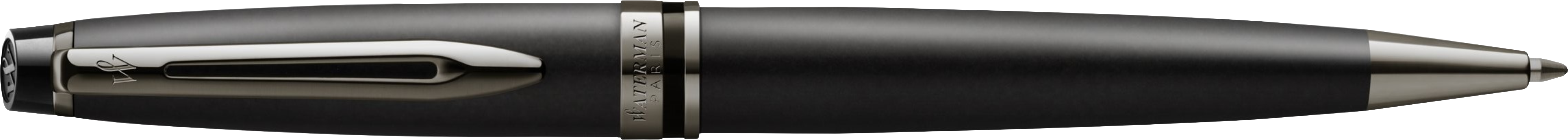 2119251 Waterman Expert Шариковая ручка Black, цвет чернил Mblue, в подарочной упаковке