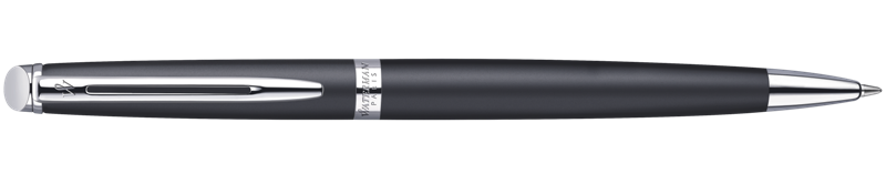S0920870 Waterman Hemisphere Шариковая ручка, цвет: MattBlack CT, стержень: Mblue