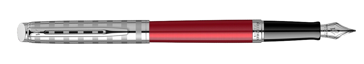 2117789 Waterman Hemisphere Ручка перьевая   French riviera Deluxe RED CLUB в подарочной коробке