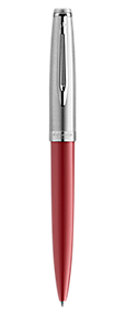 2157413, 2100326 Waterman Embleme Шариковая ручка, цвет: RED CT, стержень: Mblue