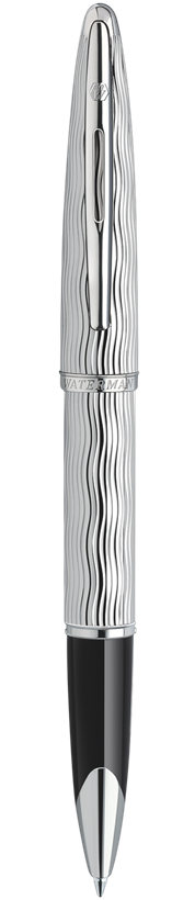 S0909870 Waterman Carene Ручка-роллер   Essential, цвет: Silver ST, стержень: Fblack